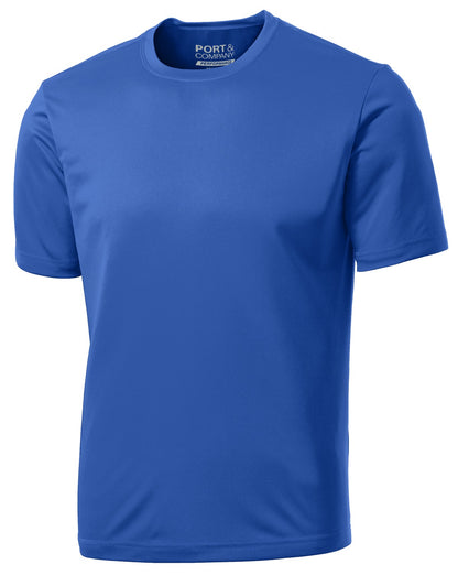 Port & Company Performance Tee. PC380 Royal