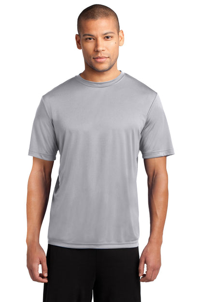 Port & Company Performance Tee. PC380 Silver