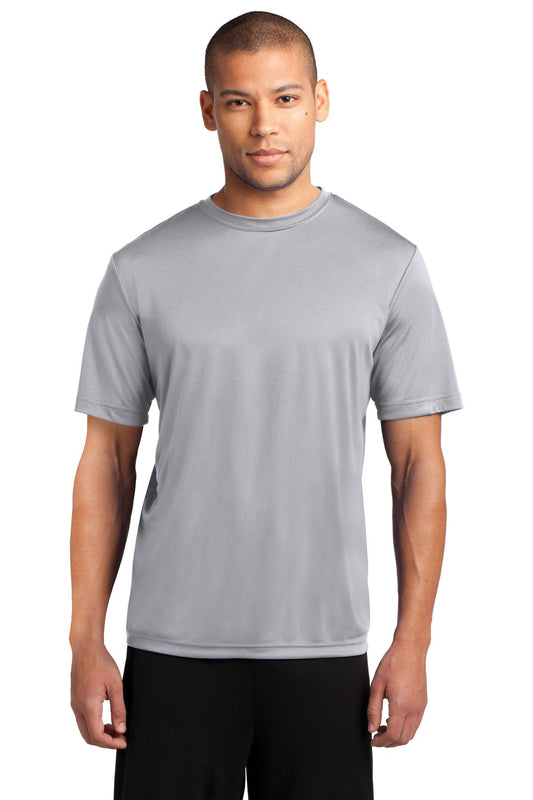 Port & Company Performance Tee. PC380 Silver
