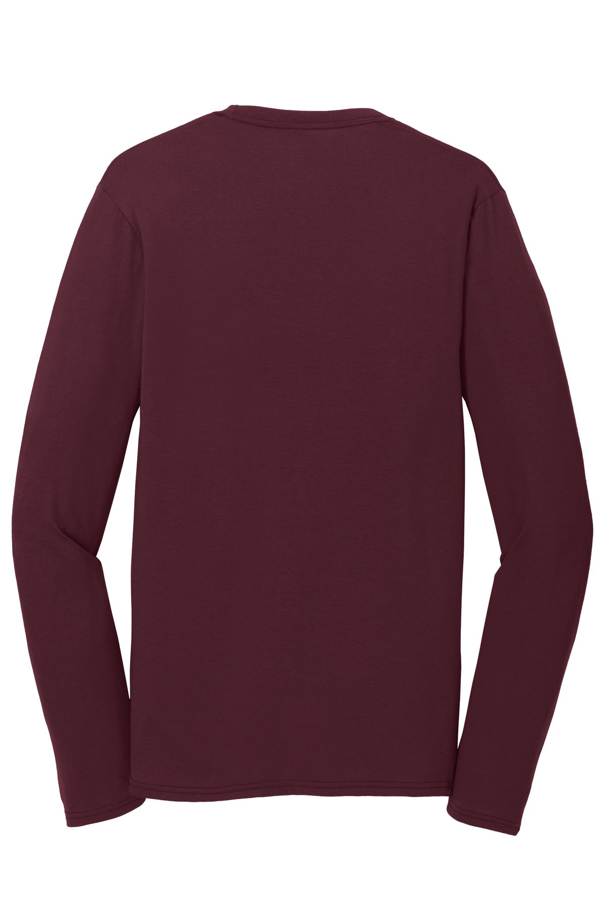 Port & Company Long Sleeve Performance Blend Tee. PC381LS Athletic Maroon