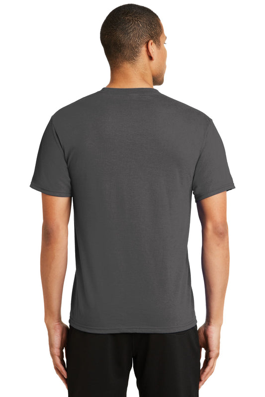 Port & Company Performance Blend Tee. PC381 Charcoal