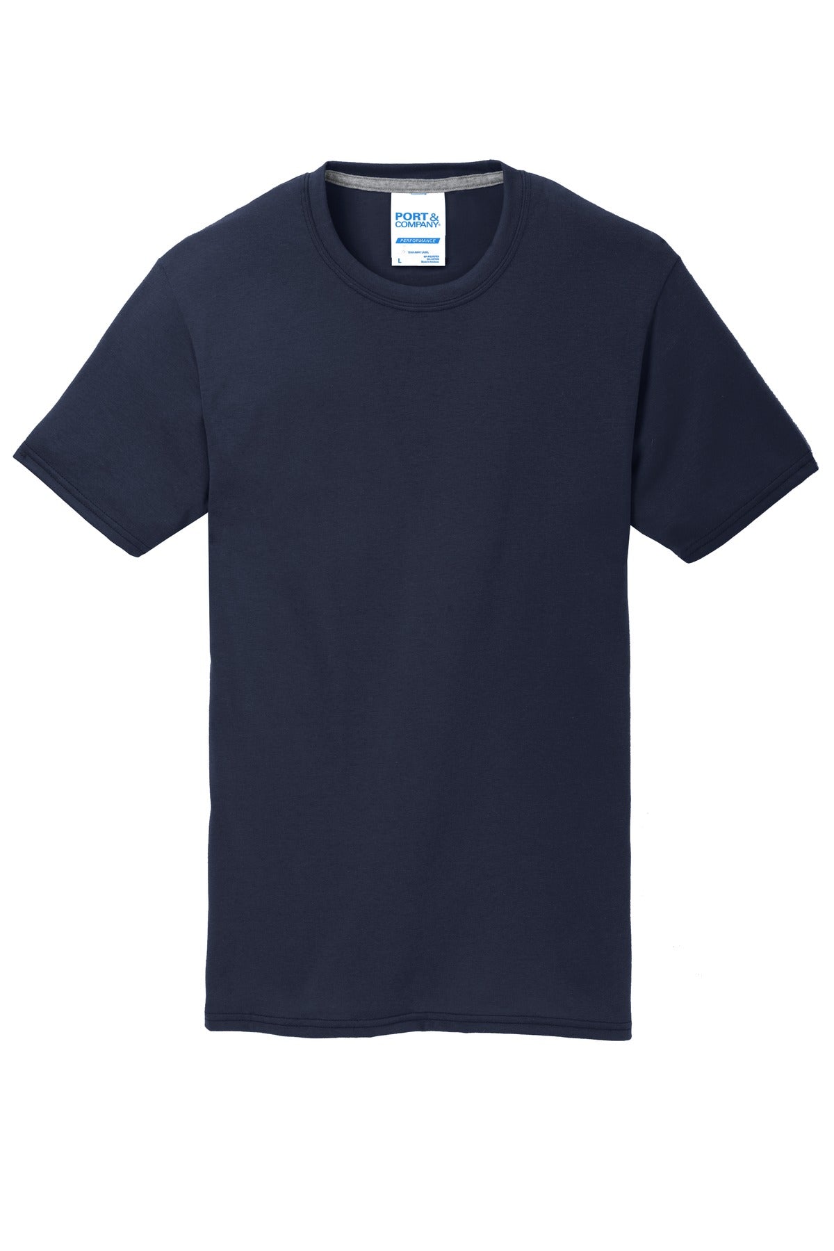 Port & Company Performance Blend Tee. PC381 Deep Navy
