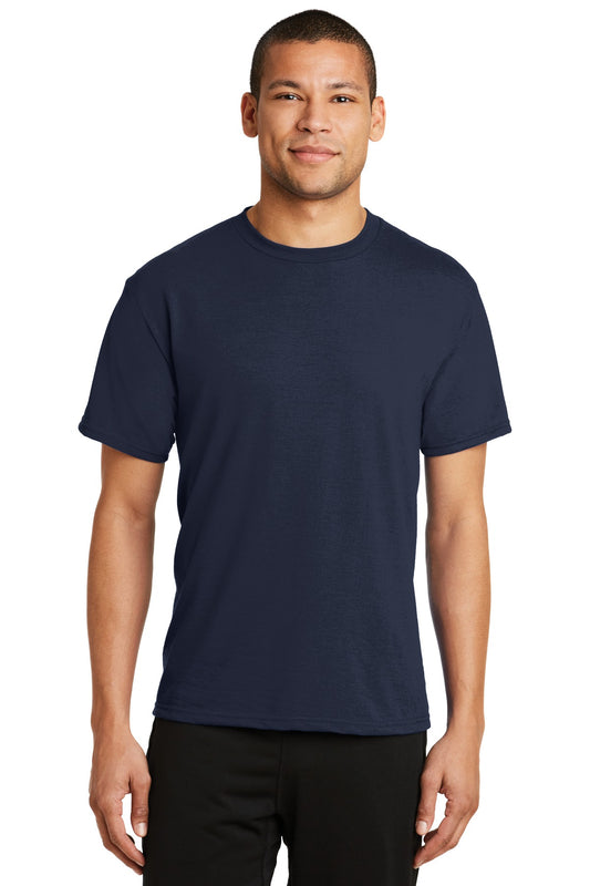 Port & Company Performance Blend Tee. PC381 Deep Navy