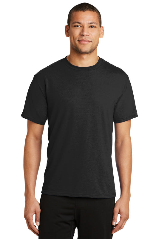 Port & Company Performance Blend Tee. PC381 Jet Black