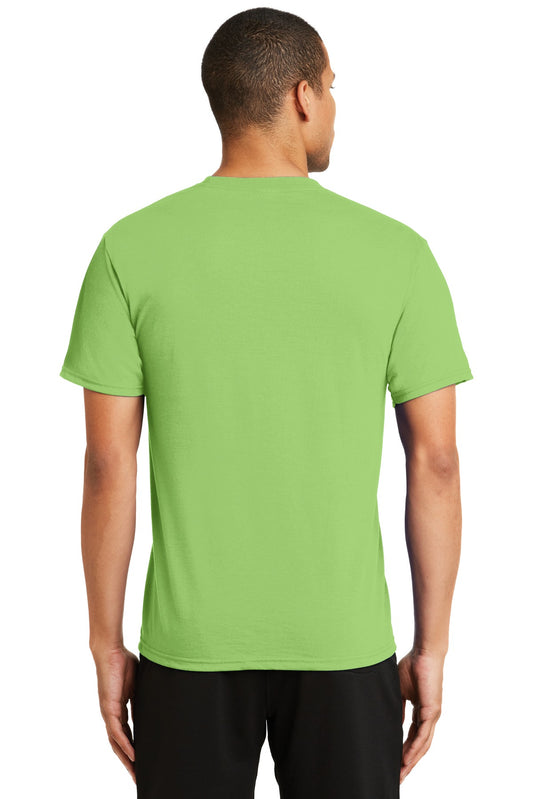 Port & Company Performance Blend Tee. PC381 Lime