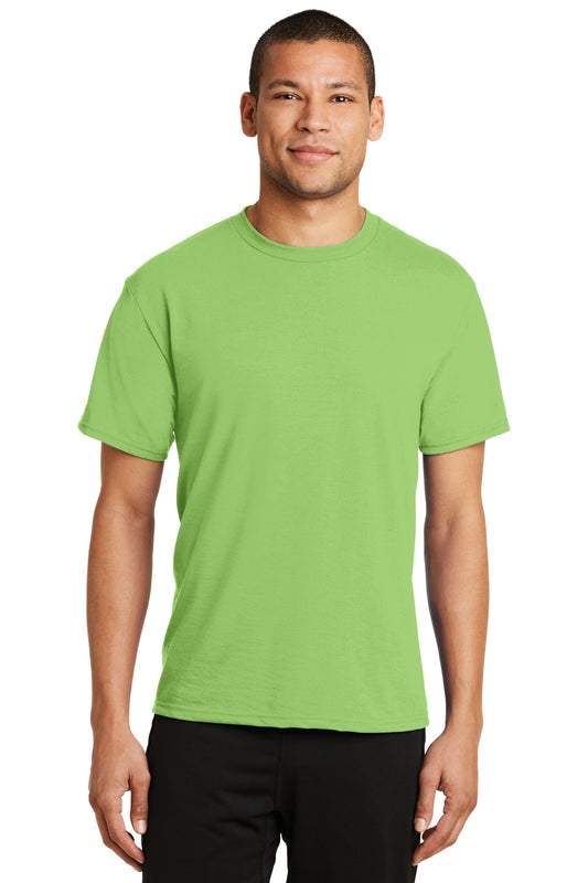 Port & Company Performance Blend Tee. PC381 Lime