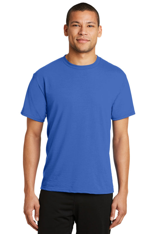 Port & Company Performance Blend Tee. PC381 True Royal