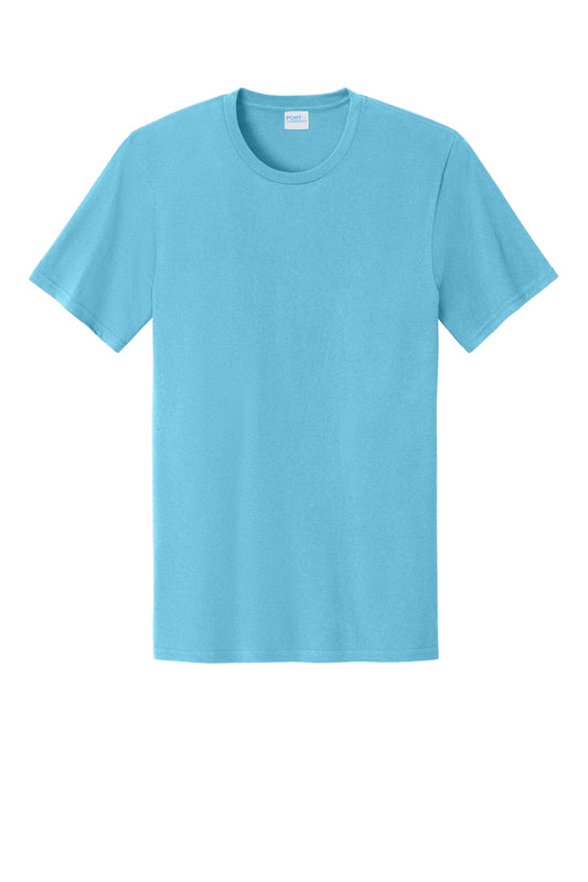 Port & Company Easy Cotton Tee PC43 Aquatic Blue