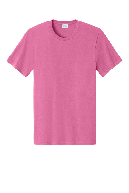 Port & Company Easy Cotton Tee PC43 Awareness Pink