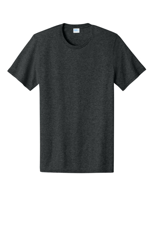 Port & Company Easy Cotton Tee PC43 Black Heather