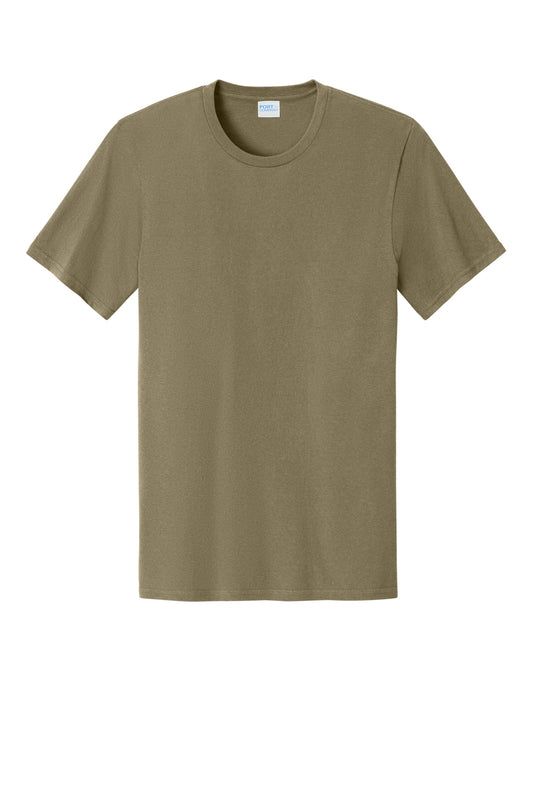 Port & Company Easy Cotton Tee PC43 Coyote Brown