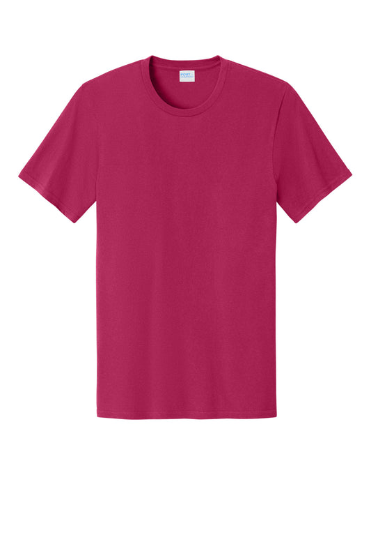 Port & Company Easy Cotton Tee PC43 Flush Pink