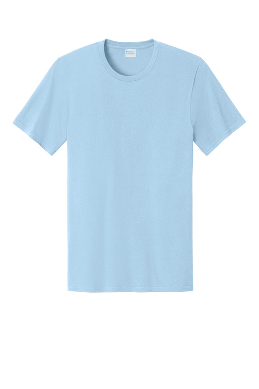 Port & Company Easy Cotton Tee PC43 Ice Blue