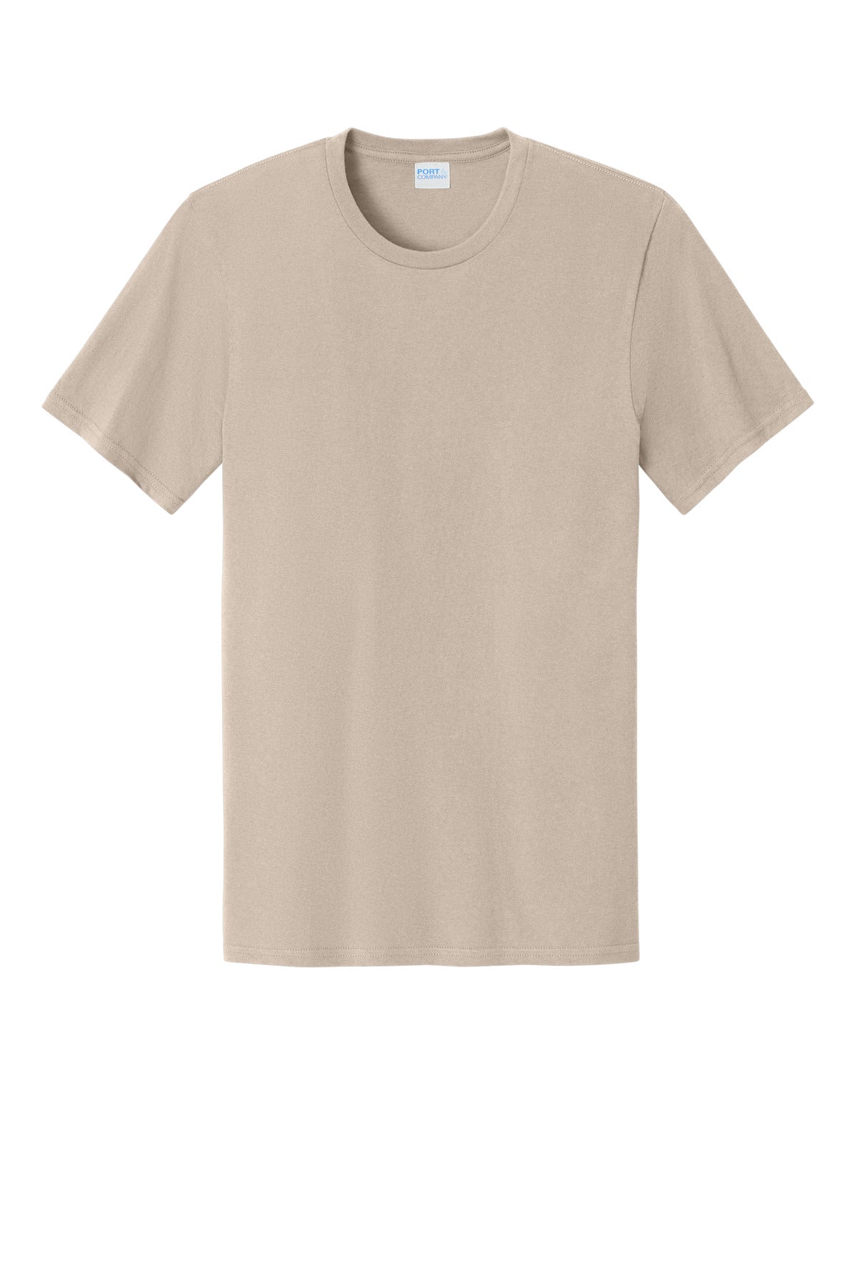 Port & Company Easy Cotton Tee PC43 Light Sand