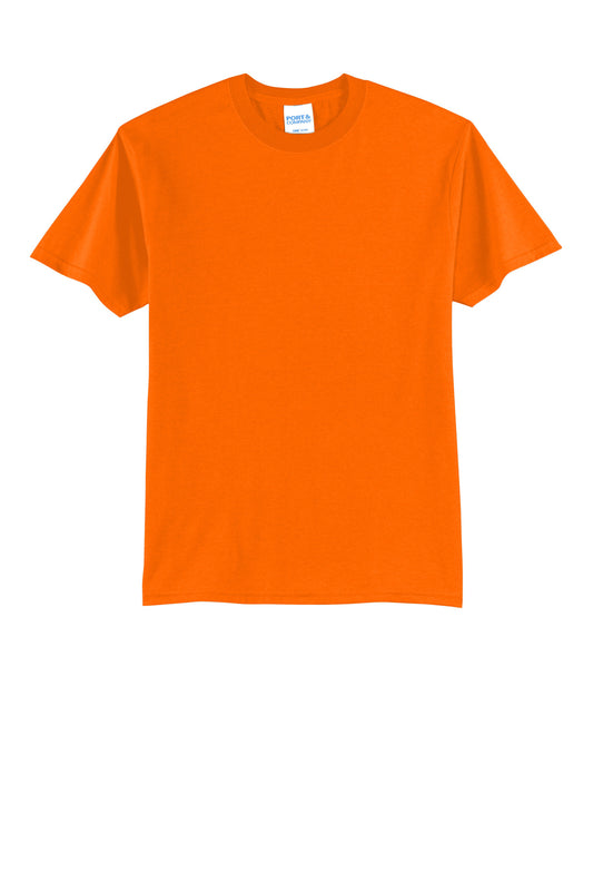Port & Company Easy Cotton Tee PC43 S. Orange