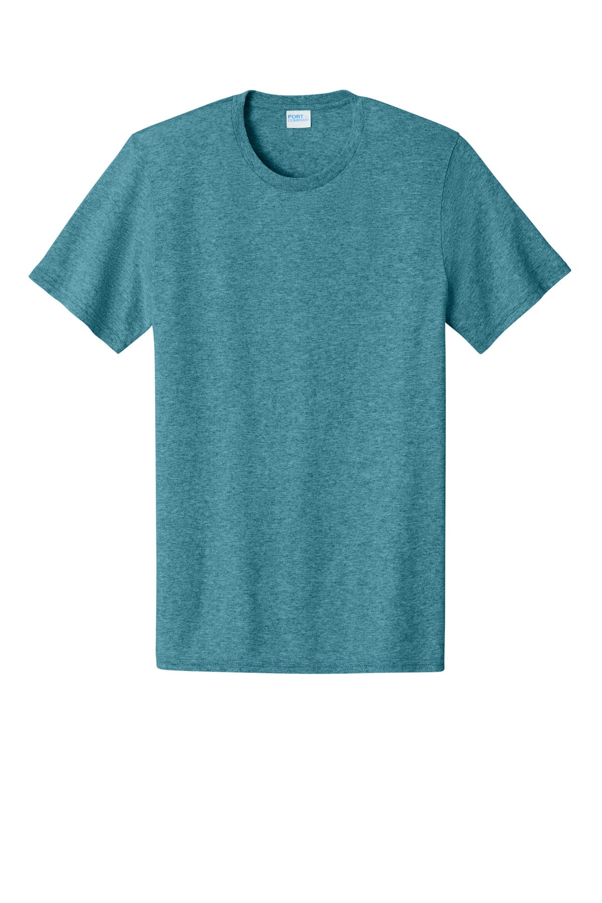 Port & Company Easy Cotton Tee PC43 Vivid Teal Heather
