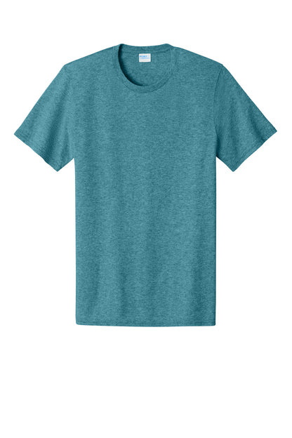 Port & Company Easy Cotton Tee PC43 Vivid Teal Heather