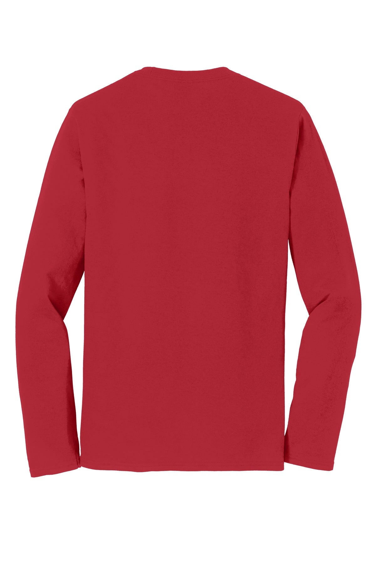 Port & Company Long Sleeve Fan Favorite Tee. PC450LS Team Cardinal