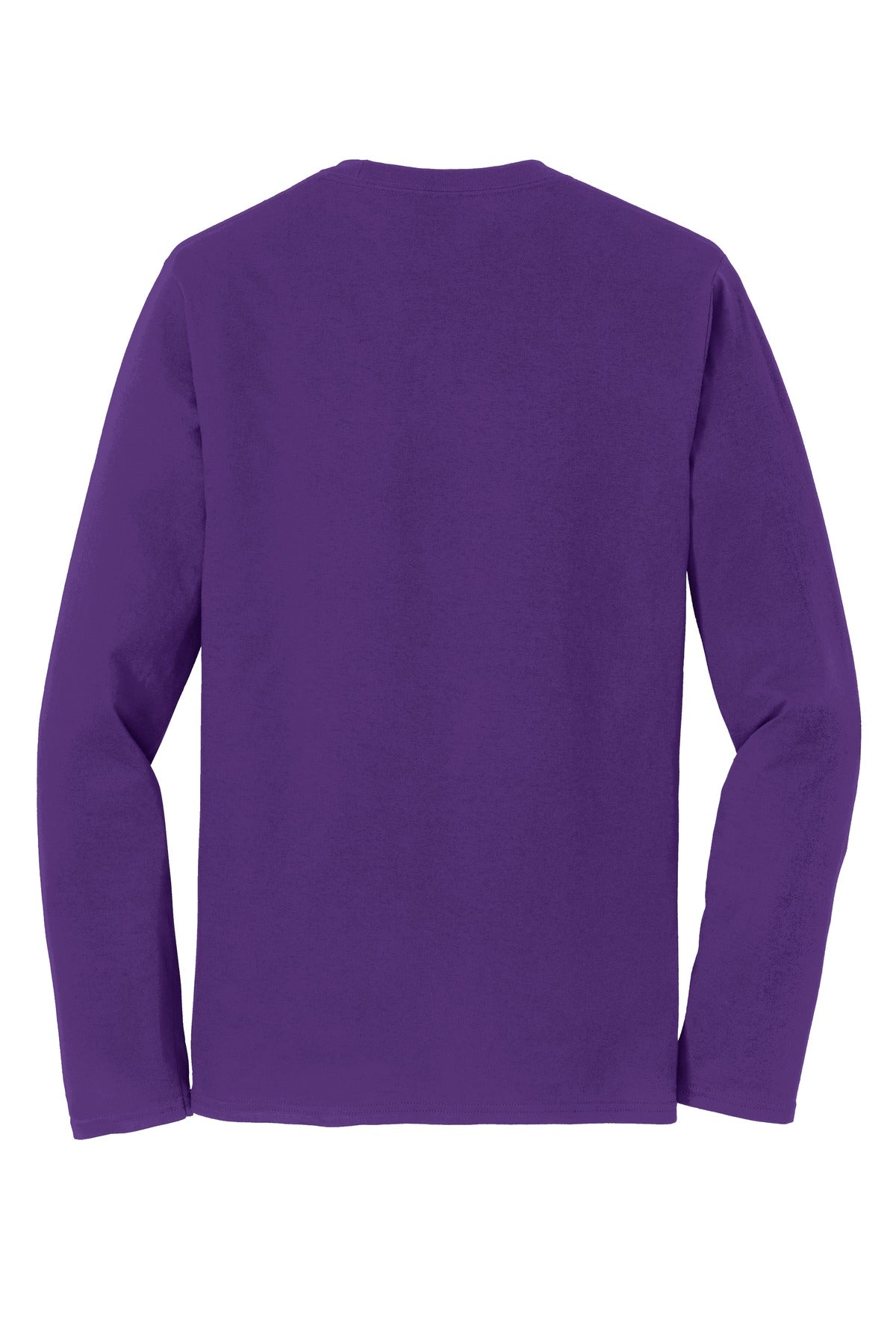 Port & Company Long Sleeve Fan Favorite Tee. PC450LS Team Purple