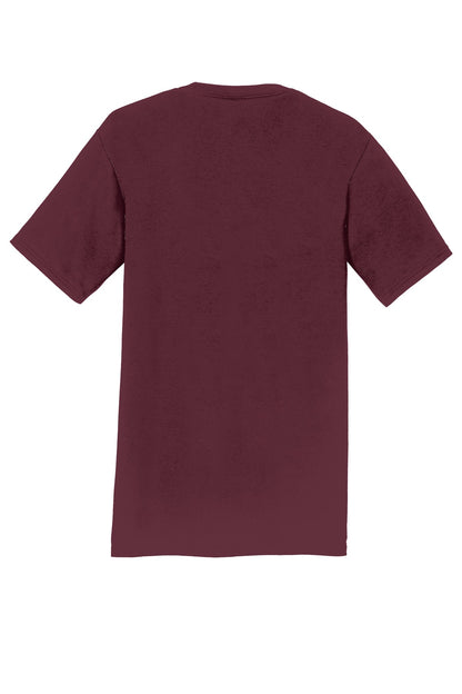 Port & Company Fan Favorite Tee. PC450 Athletic Maroon