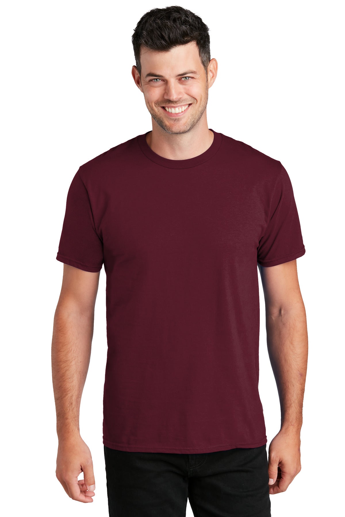 Port & Company Fan Favorite Tee. PC450 Athletic Maroon