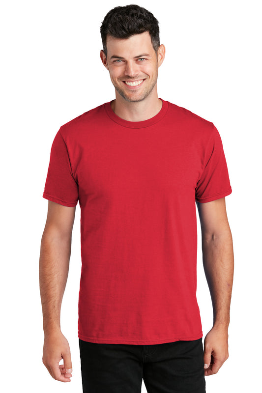 Port & Company Fan Favorite Tee. PC450 Athletic Red