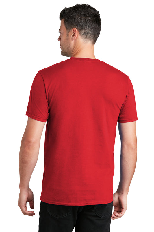 Port & Company Fan Favorite Tee. PC450 Bright Red