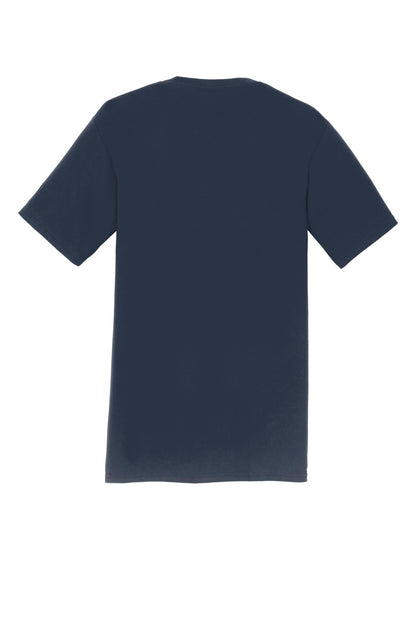 Port & Company Fan Favorite Tee. PC450 Deep Navy