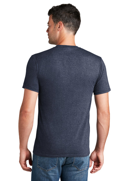 Port & Company Fan Favorite Tee. PC450 Heather Navy