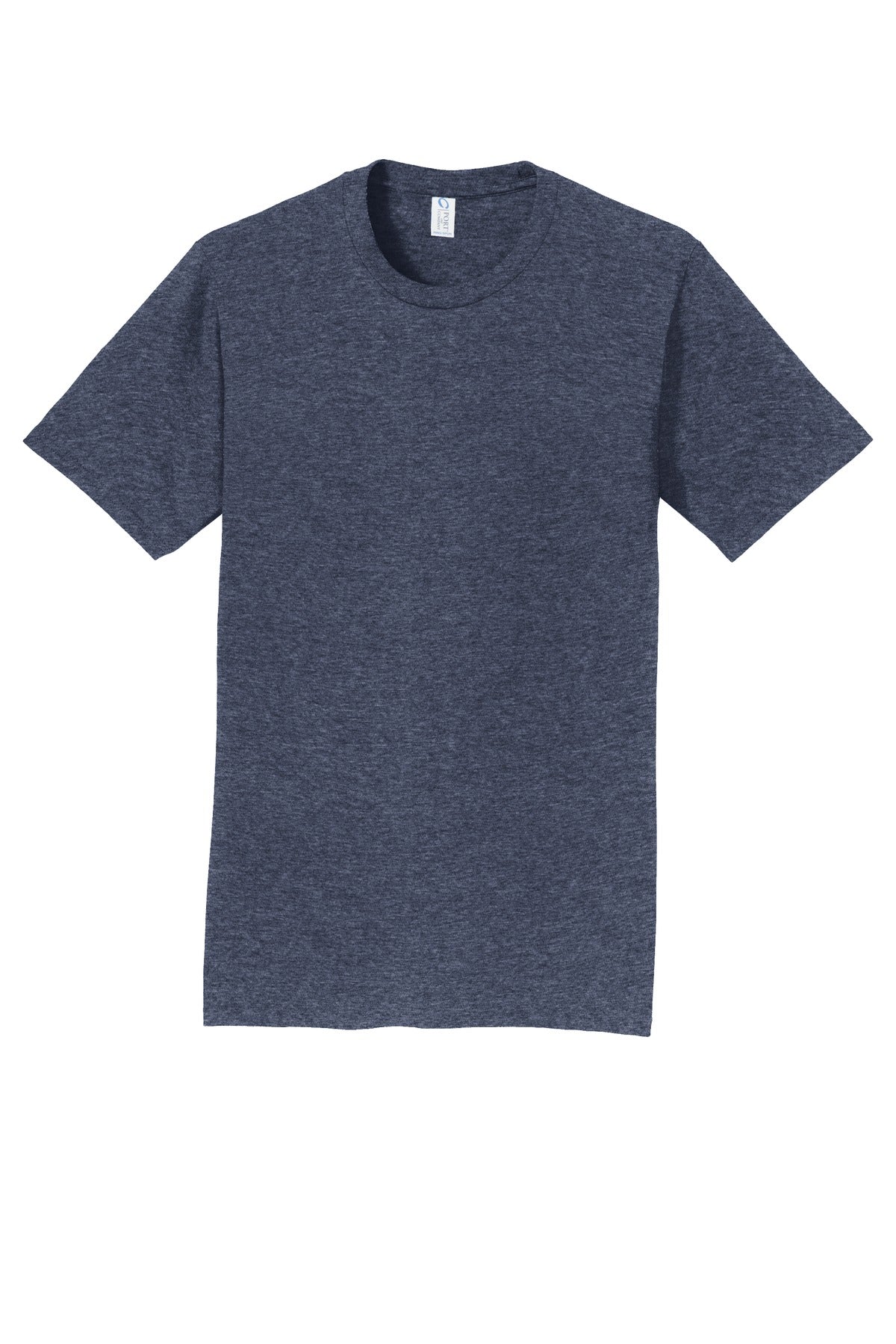 Port & Company Fan Favorite Tee. PC450 Heather Navy