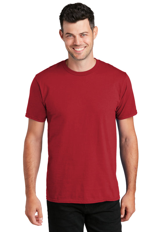 Port & Company Fan Favorite Tee. PC450 Team Cardinal