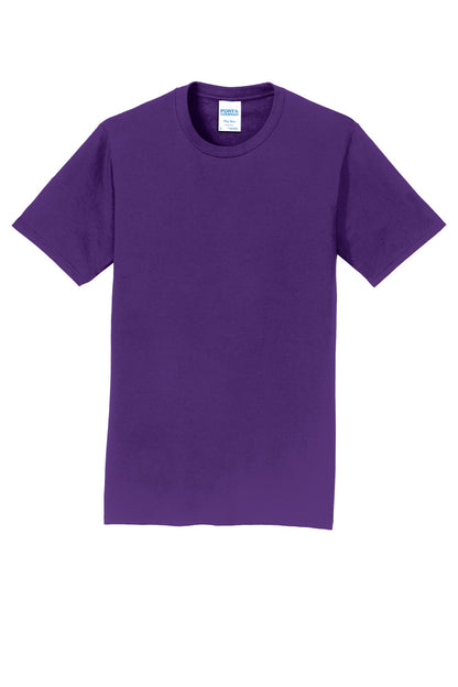 Port & Company Fan Favorite Tee. PC450 Team Purple