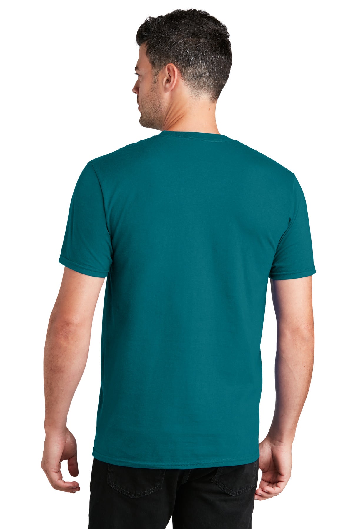 Port & Company Fan Favorite Tee. PC450 Team Teal