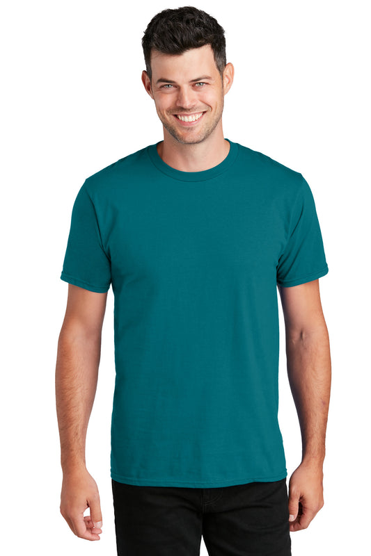 Port & Company Fan Favorite Tee. PC450 Team Teal