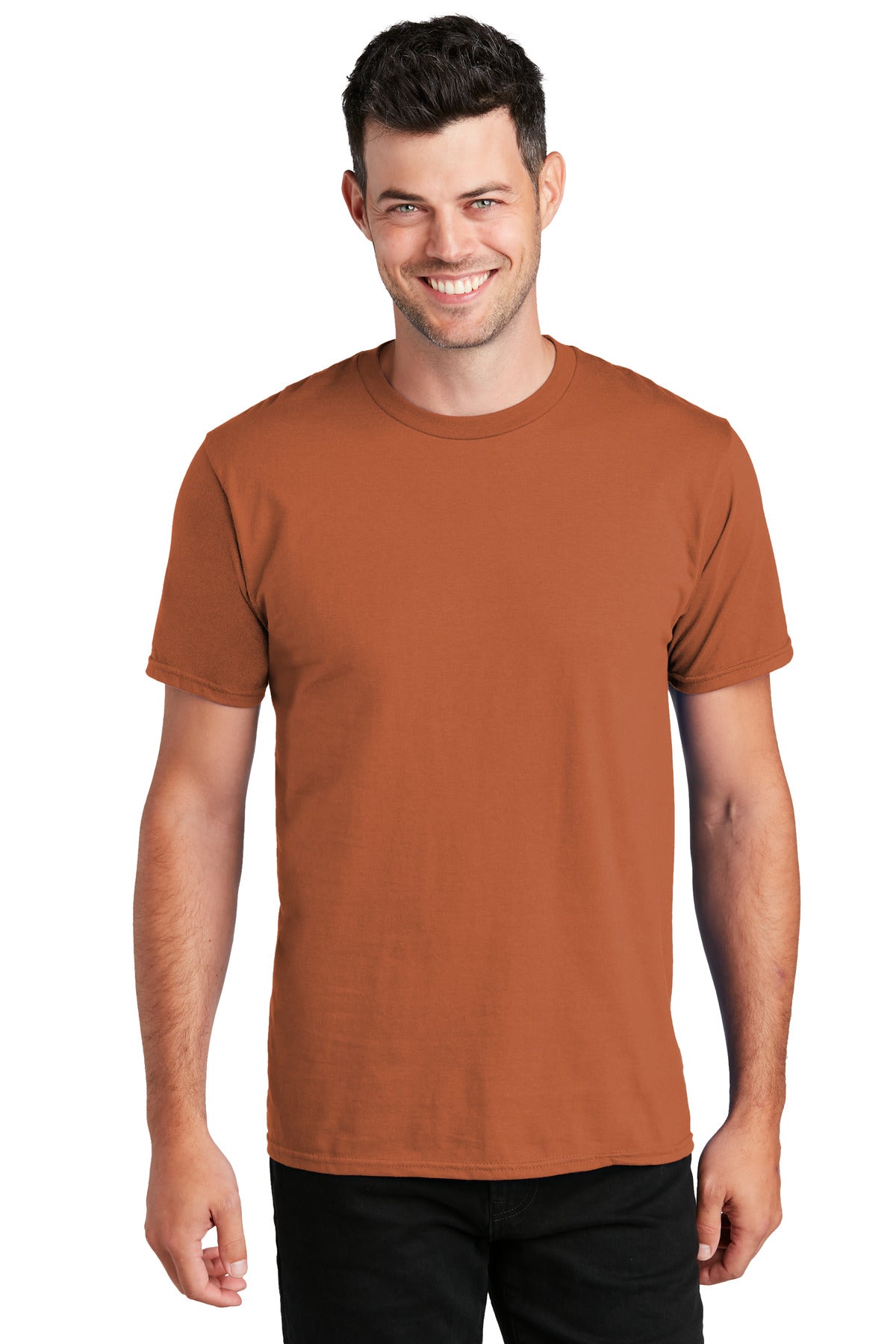 Port & Company Fan Favorite Tee. PC450 Texas Orange