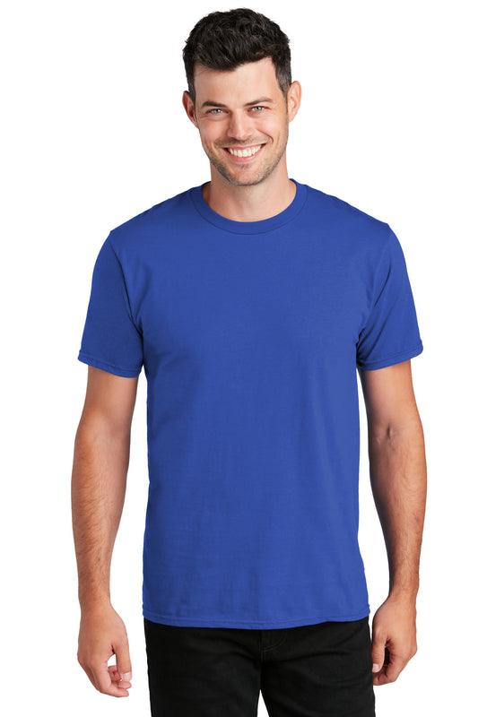 Port & Company Fan Favorite Tee. PC450 True Royal