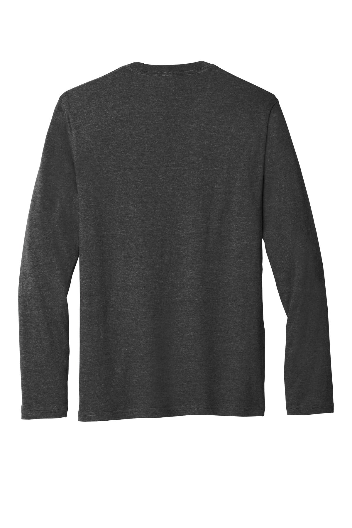 Port & Company  Long Sleeve Fan Favorite  Blend Tee. PC455LS Black Heather