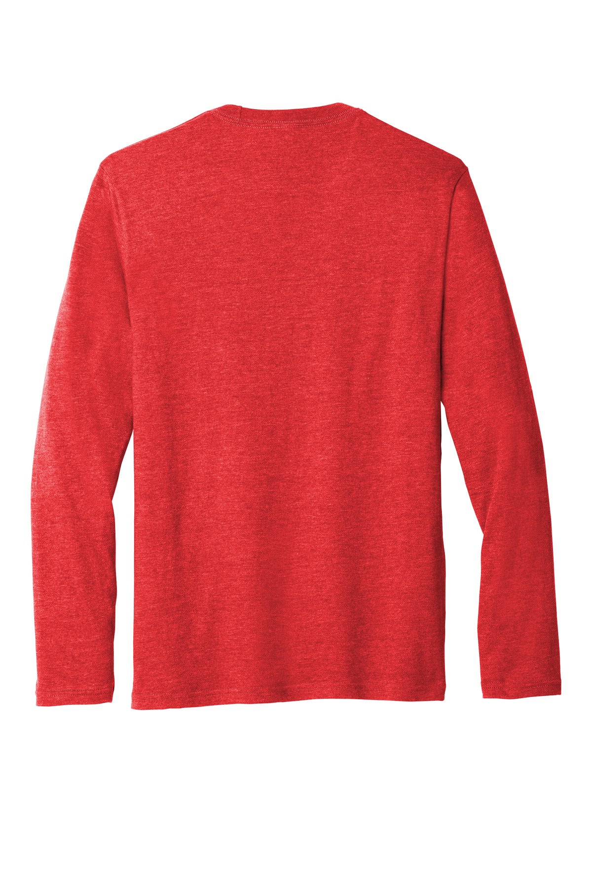 Port & Company  Long Sleeve Fan Favorite  Blend Tee. PC455LS Bright Red Heather