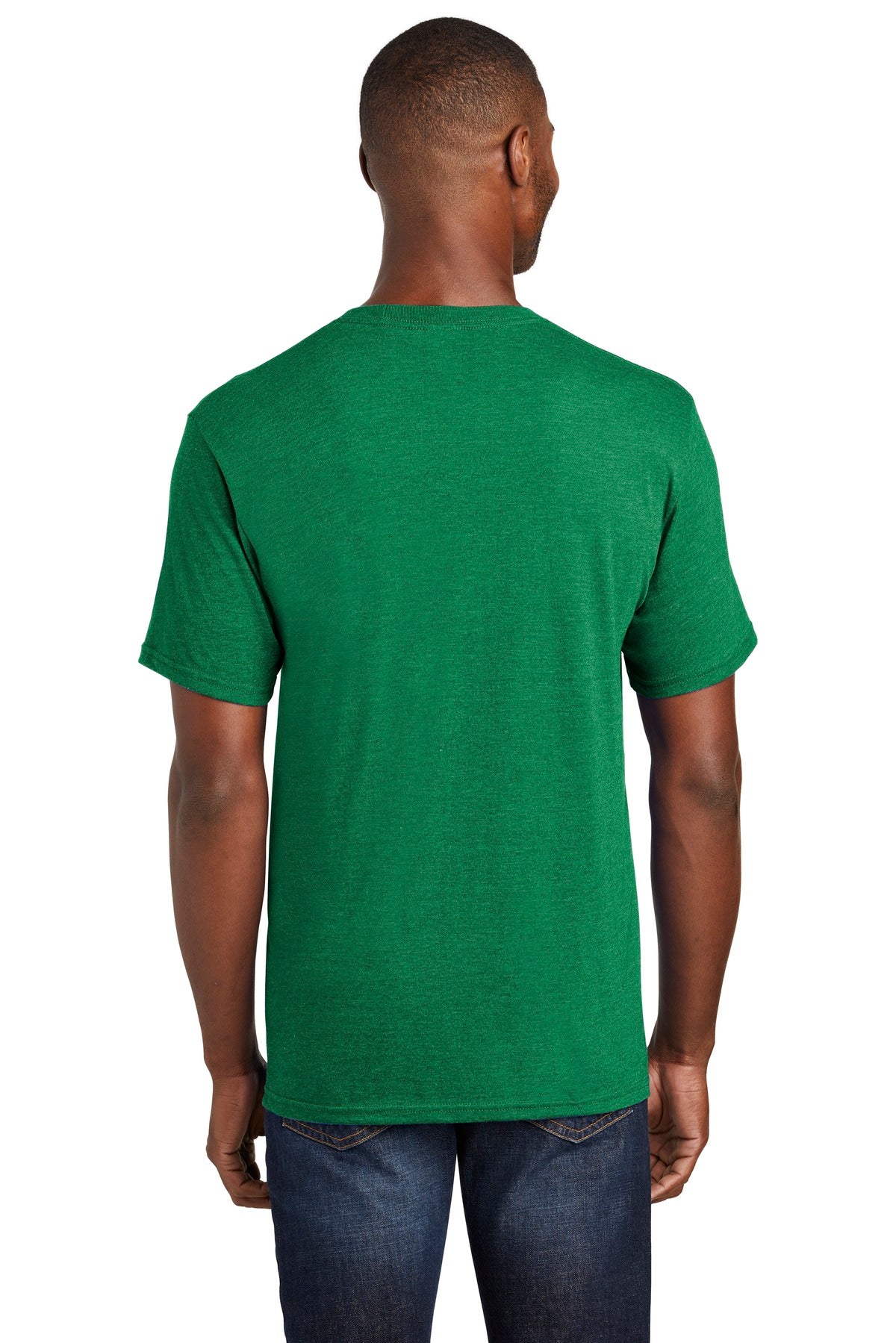 Port & Company  Fan Favorite  Blend Tee. PC455 Athletic Kelly Green Heather