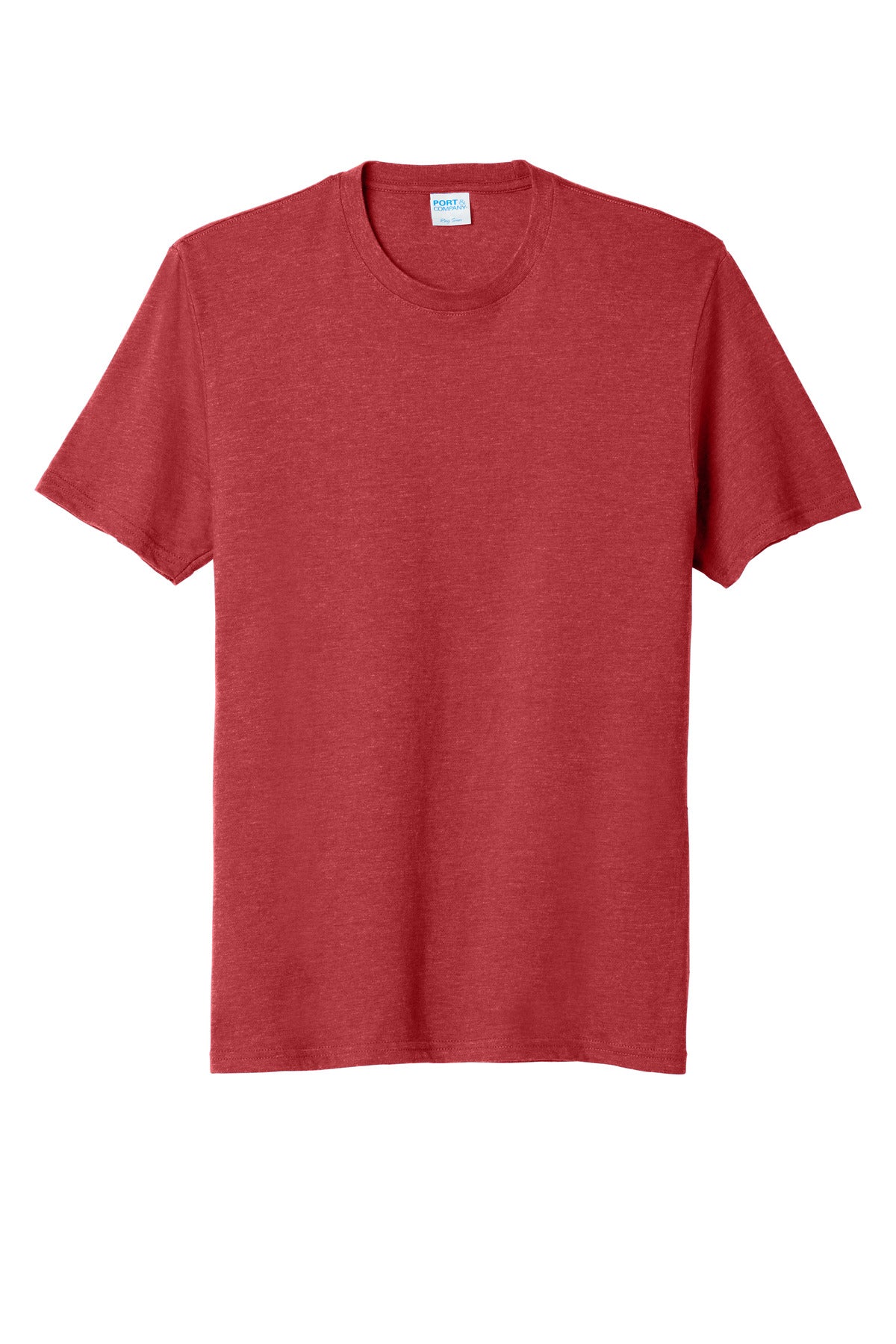 Port & Company  Fan Favorite  Blend Tee. PC455 Bright Red Heather