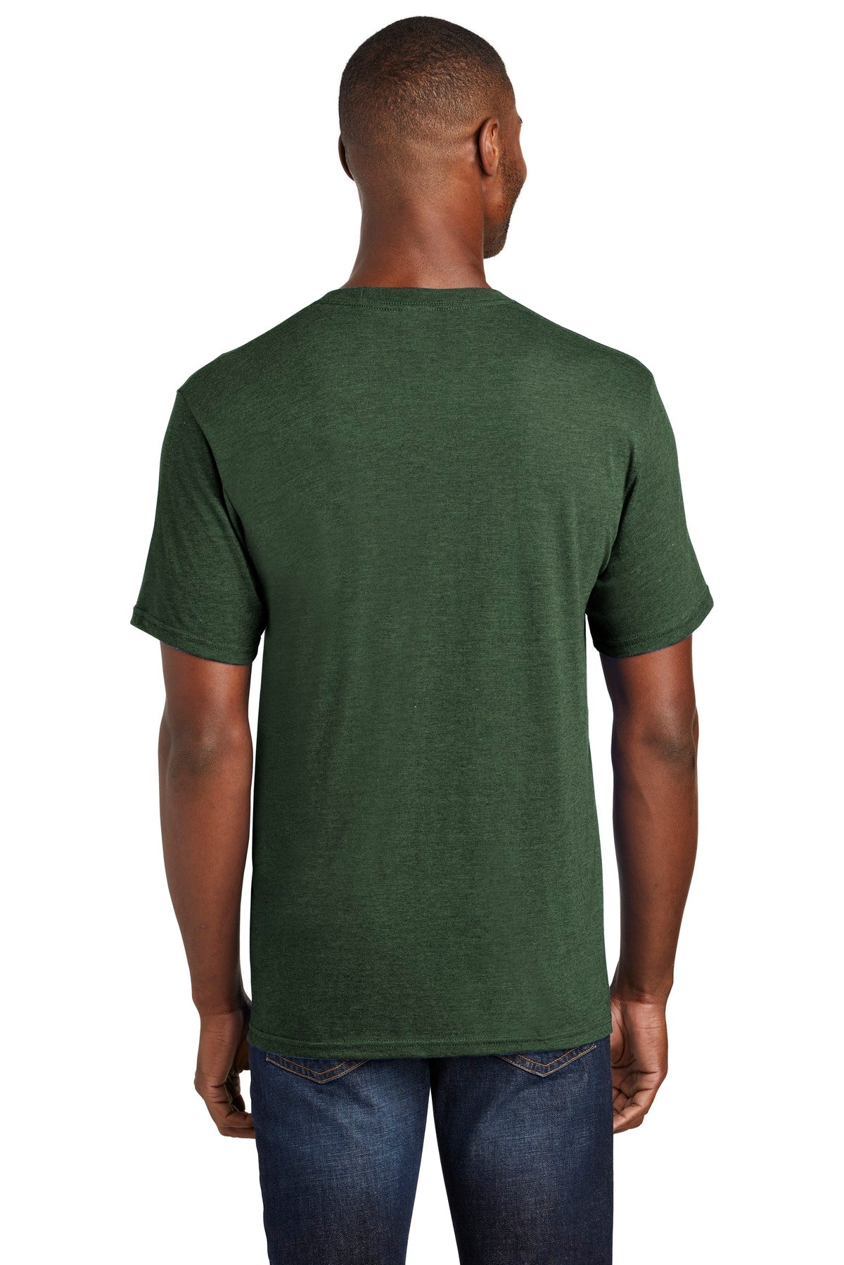 Port & Company  Fan Favorite  Blend Tee. PC455 Forest Green Heather