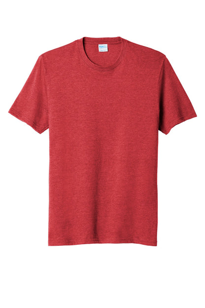 Port & Company  Fan Favorite  Blend Tee. PC455 Team Cardinal Heather