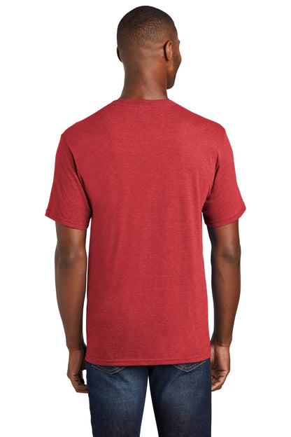 Port & Company  Fan Favorite  Blend Tee. PC455 Team Cardinal Heather