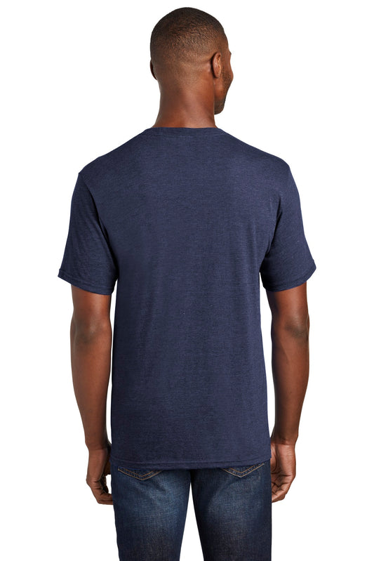 Port & Company  Fan Favorite  Blend Tee. PC455 Team Navy Heather