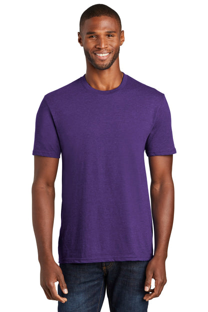 Port & Company  Fan Favorite  Blend Tee. PC455 Team Purple Heather