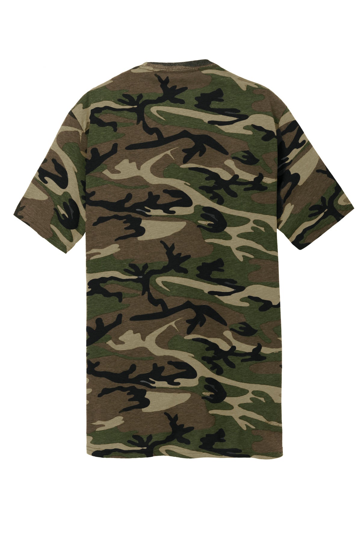 Port & Company Core Cotton Camo Tee.  PC54C Military Camo