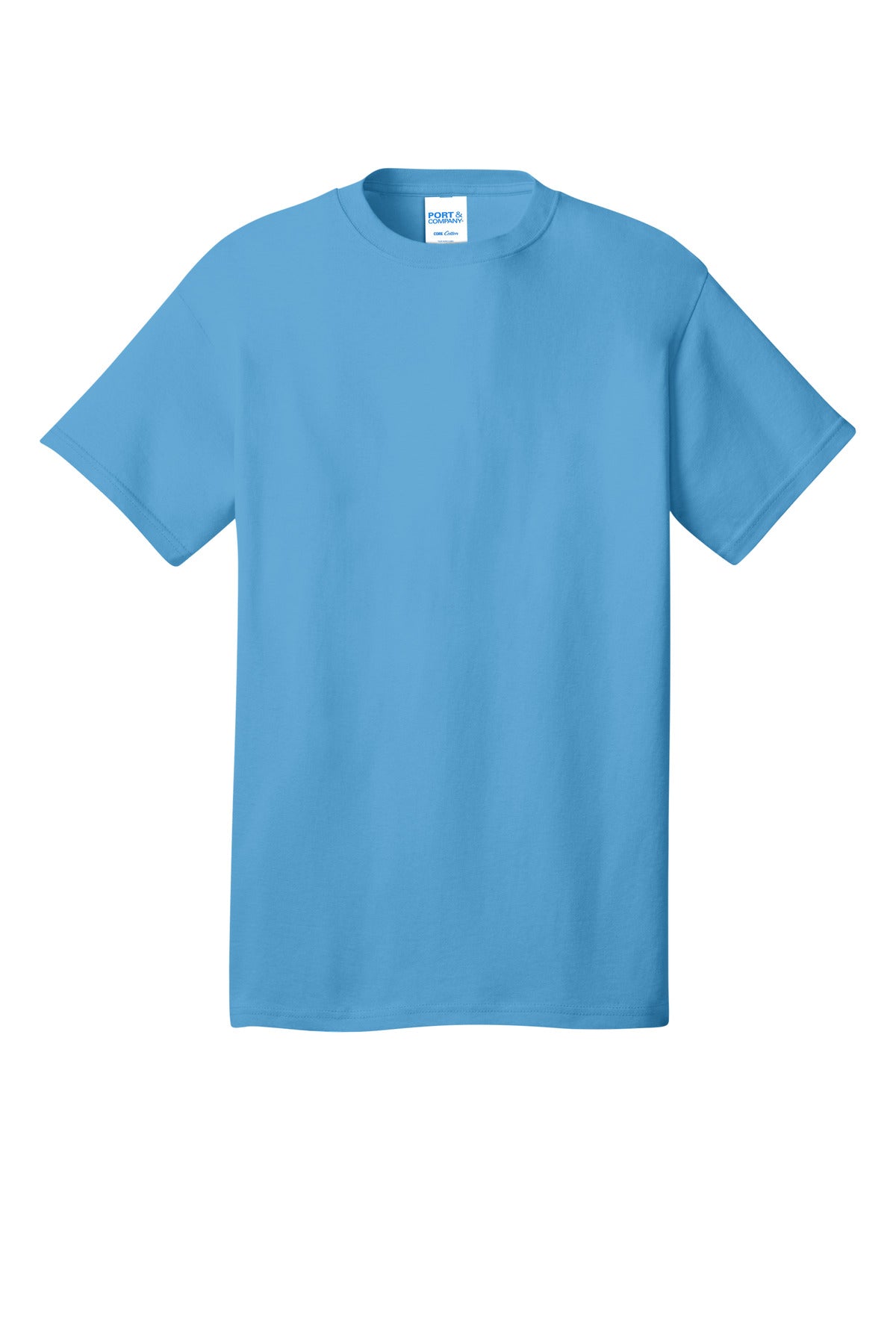 Port & Company Core Cotton DTG Tee PC54DTG Aquatic Blue