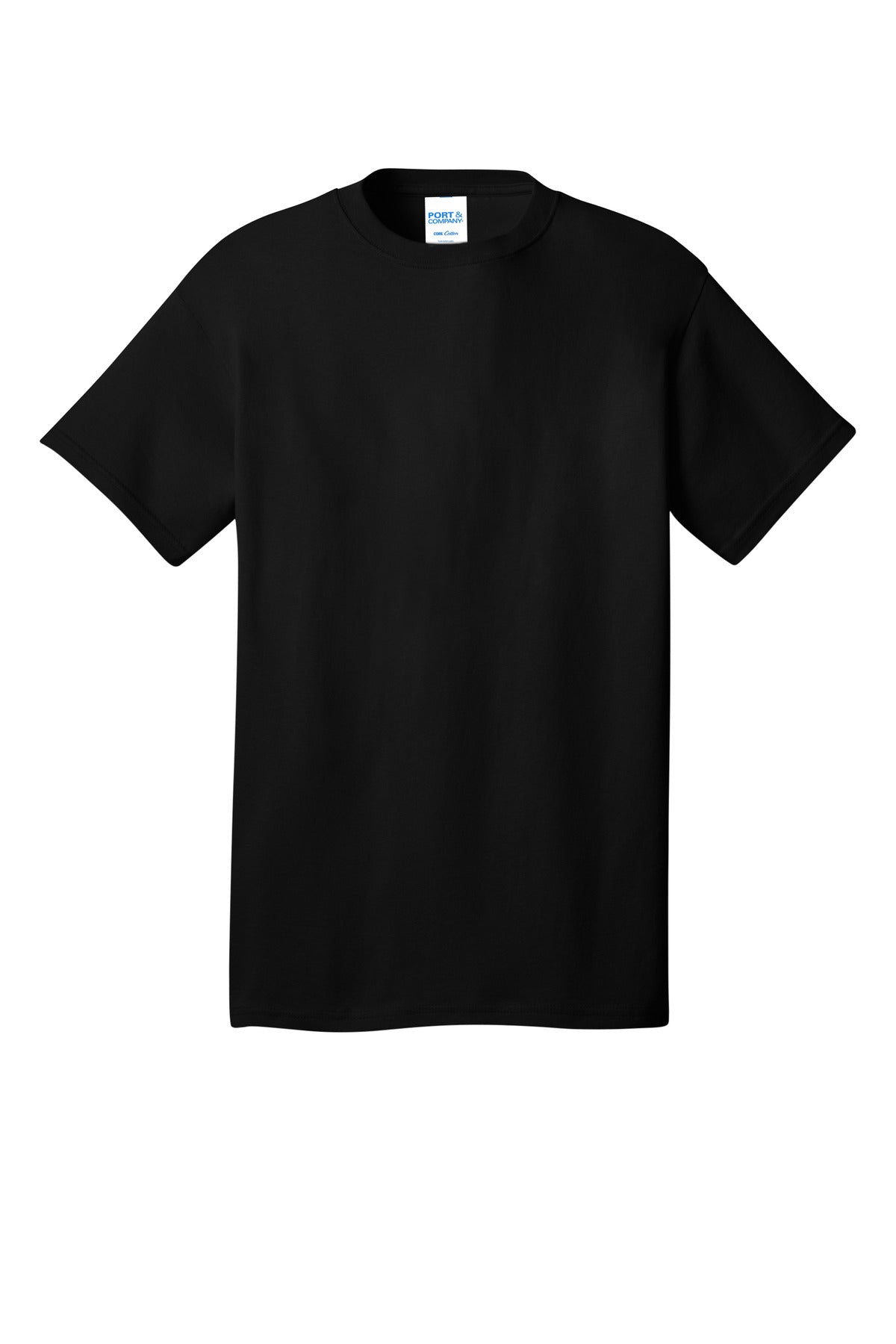 Port & Company Core Cotton DTG Tee PC54DTG Jet Black