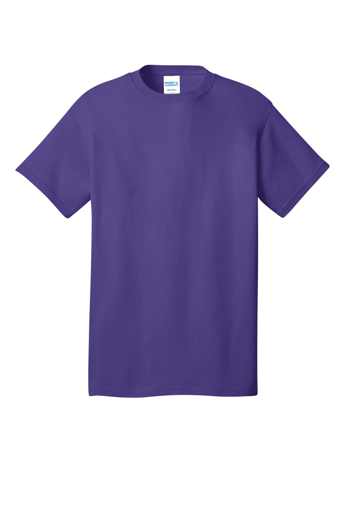 Port & Company Core Cotton DTG Tee PC54DTG Purple