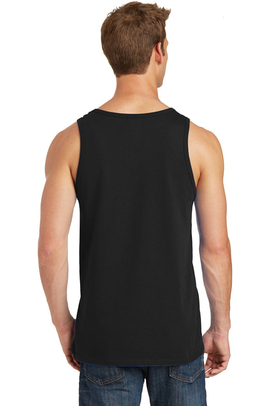 Port & Company Core Cotton Tank Top.  PC54TT Jet Black